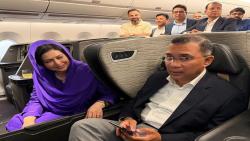 জাতিসংঘের সাধারণ পরিষদের অধিবেশনে যোগ দিতে নিউইয়র্কের পথে প্রধানমন্ত্রী
