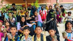 শাবিপ্রবি বন্ধুসভার বৃক্ষরোপণ কর্মসূচি